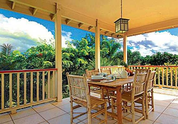 Spacious Covered Lanai