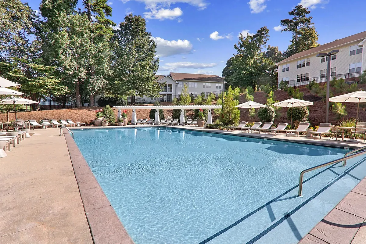 Resort-Style Swimming Pool with sun shelf - 1760 Pasture Walk Dr