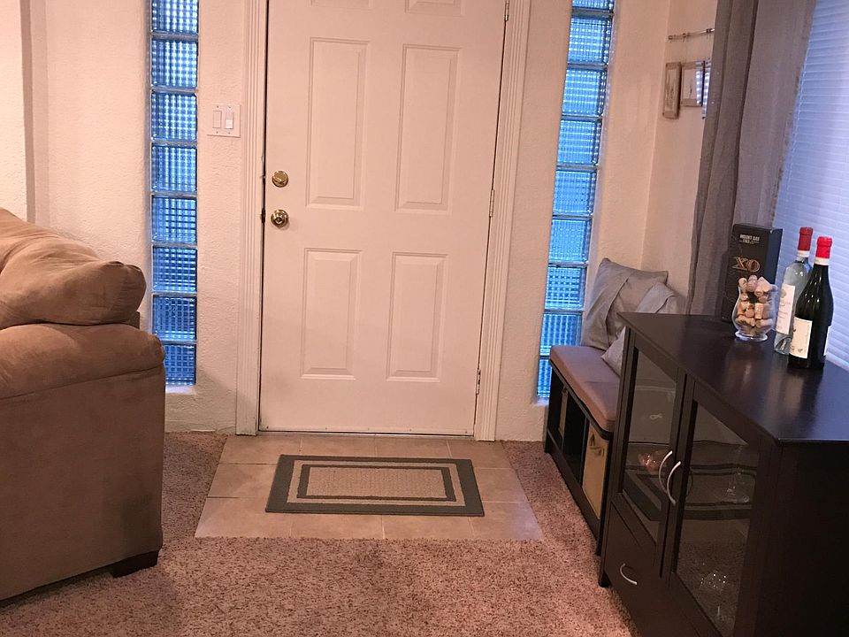 livingroom view to front door