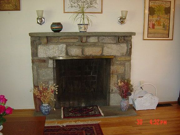 Fireplace in Living Room