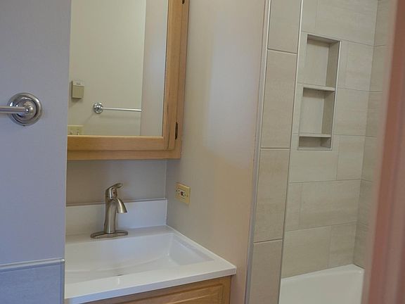 Medicine chest in bathroom