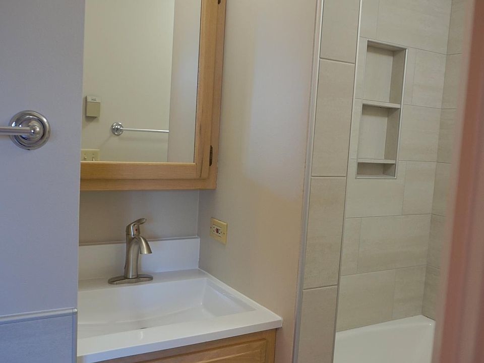 Medicine chest in bathroom