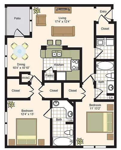 Floor plan E