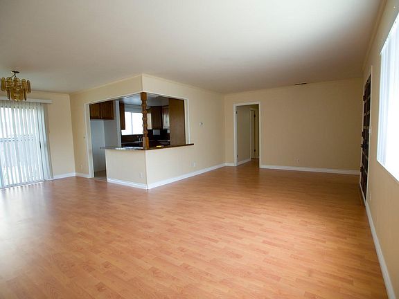 Dinning room and Kitchen from Living Room. (Kitchen shown is