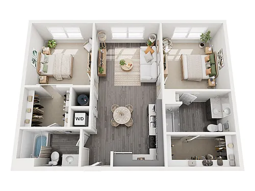 Floor plan 2A1