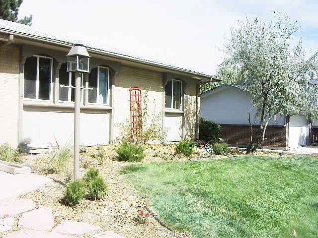 Front flagstone walk & slate entry