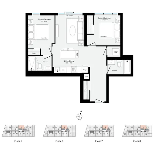 Floor plan E512