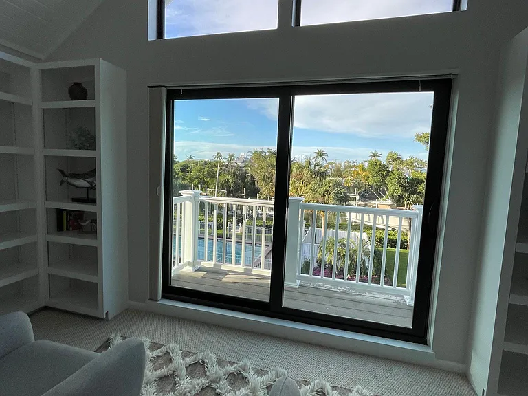 Upstairs Loft with View to Canal