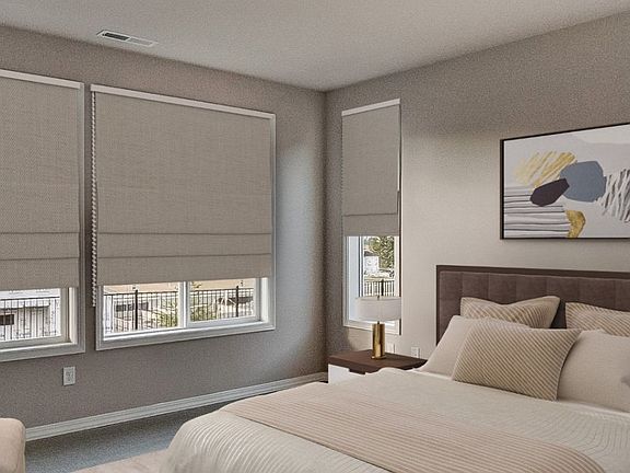 Virtual Rendering of Master Bedroom