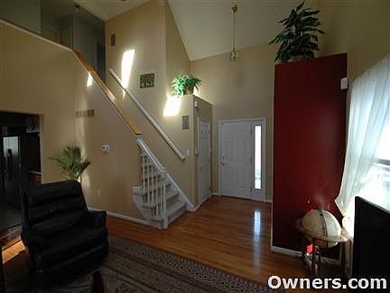 living room facing front door