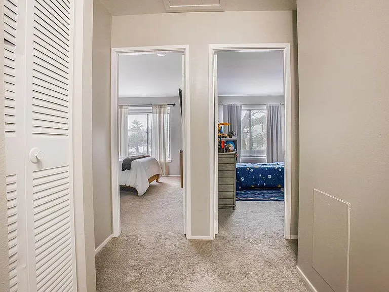 Upper level hallway.