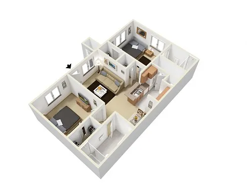 Floor plan B2