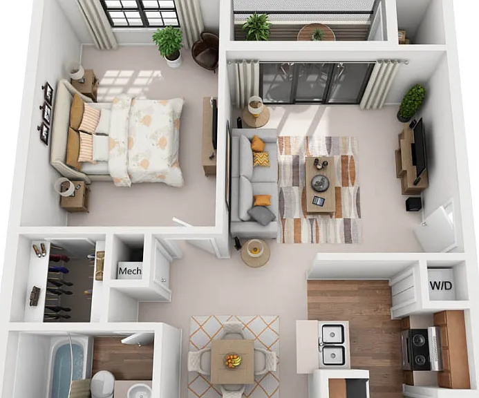 The Spruce Floorplan Diagram