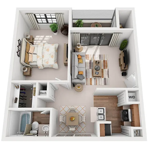 Floor plan The Spruce