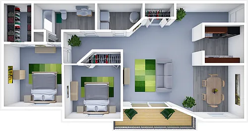 Floor plan Forester