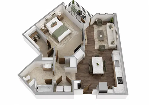 Floor plan Montreal