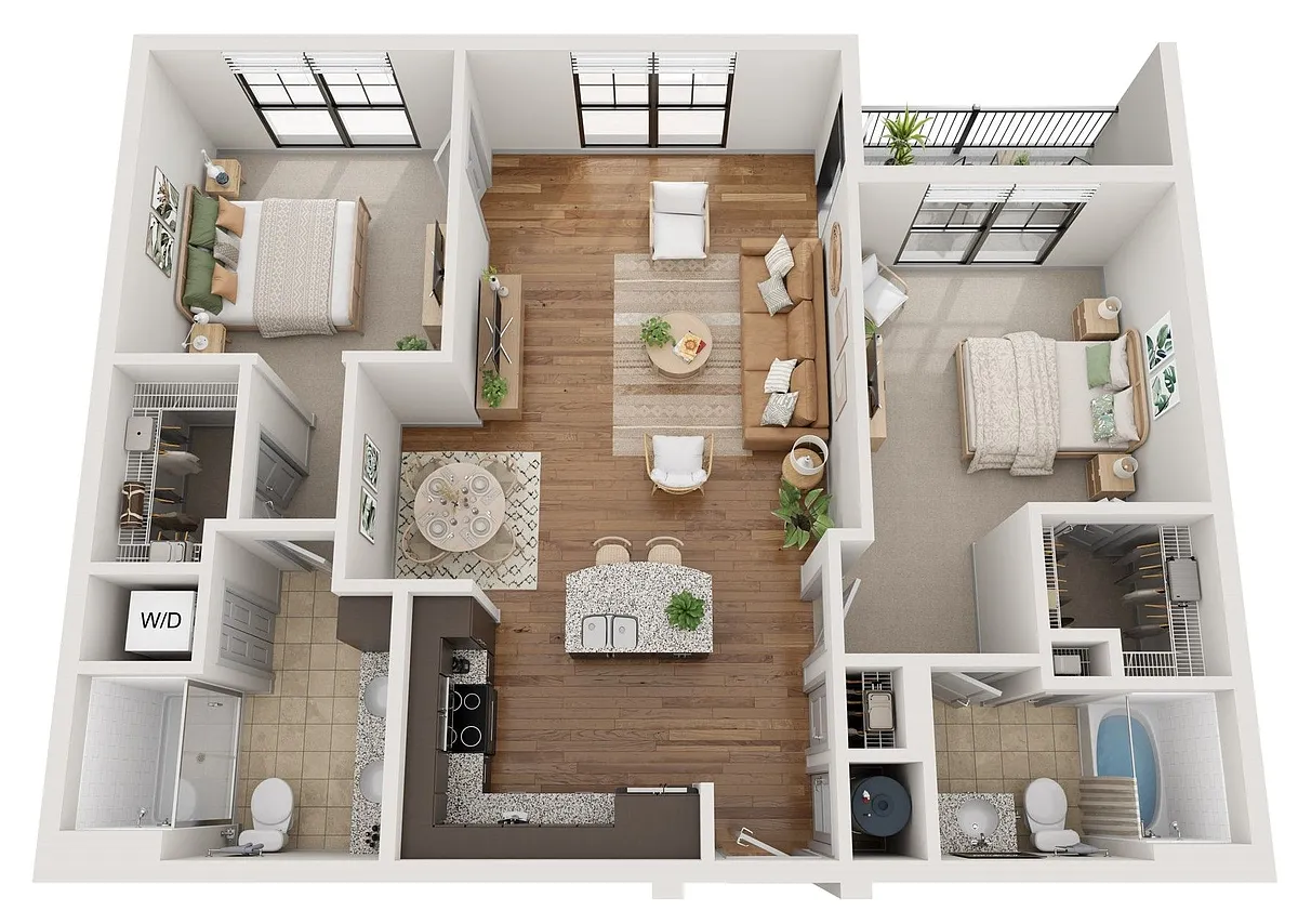 Floor plan B1