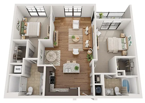 Floor plan B1