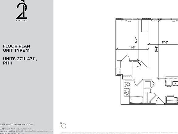 2nd image of 21 W End Ave #4411