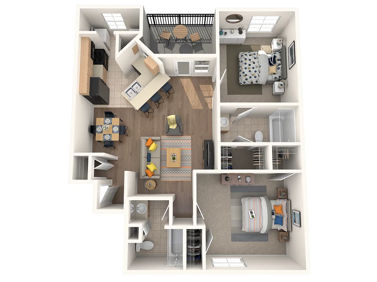 Floor plan B3
