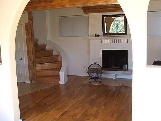Fireplace in living room