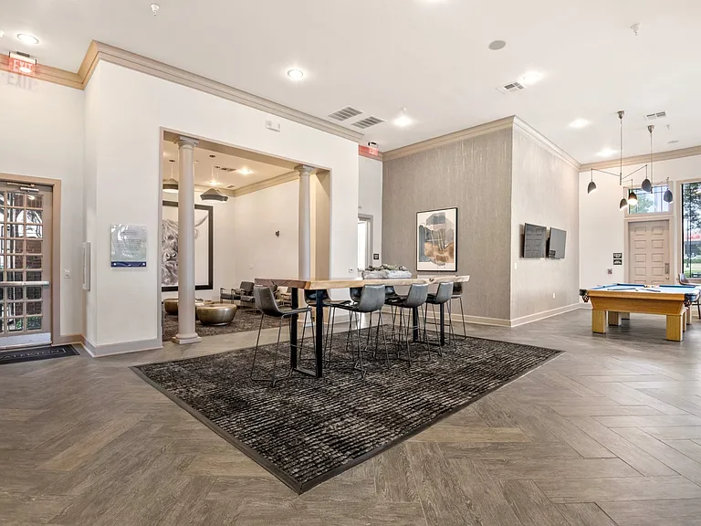 Welcoming space in lounge at Mission Gate in Plano TX