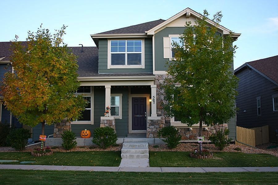 Front of house from Deerwood Dr.