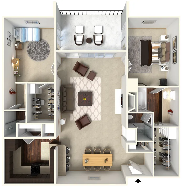 Floor plan Redstone