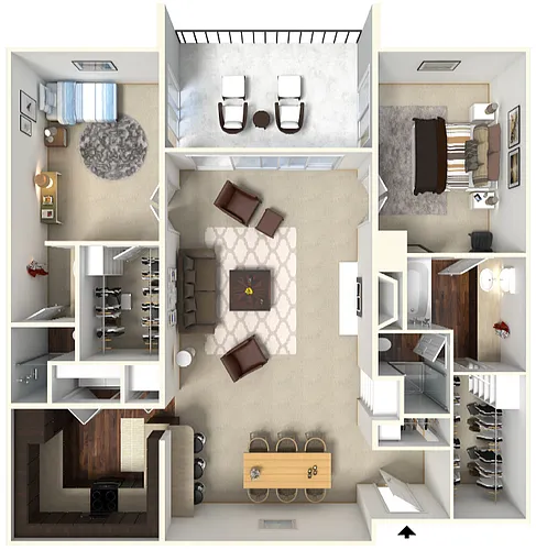 Floor plan Redstone