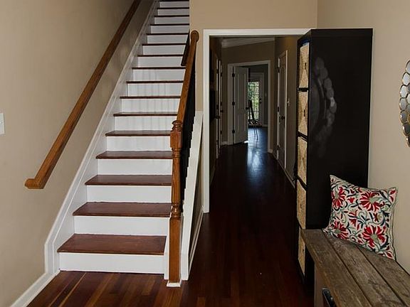 Bottom level entrance foyer