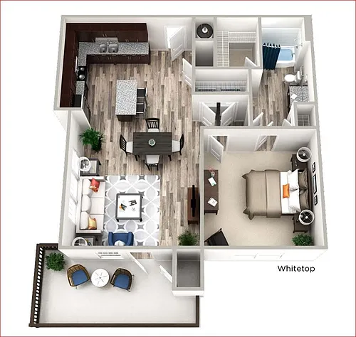 Floor plan A3B