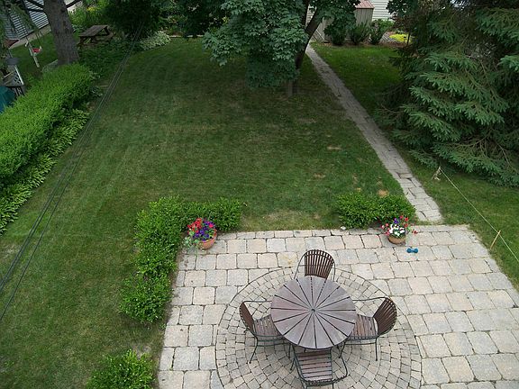 Aerial view of Patio