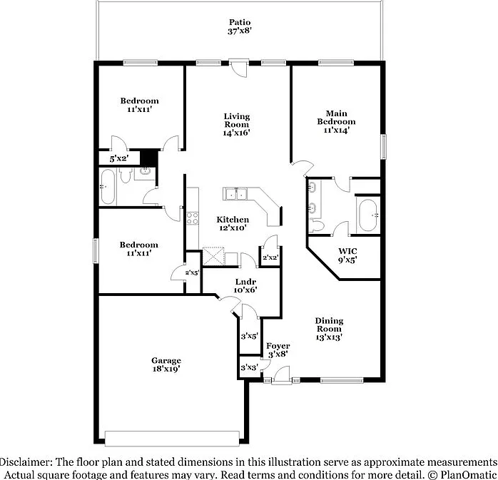 3 bed, 2.0 bath, 1489 sqft, $2,230 — Photo 2
