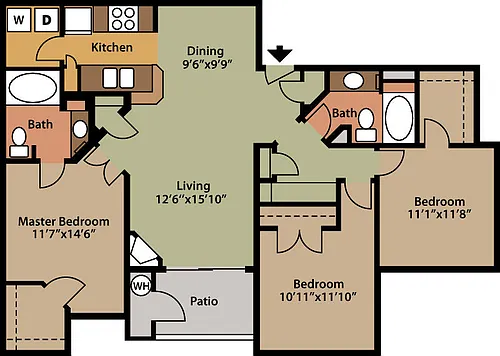 Floor plan C1