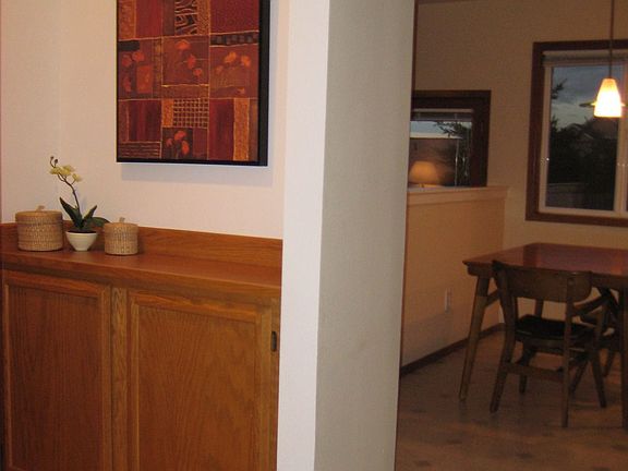 built-in cabinet in hall