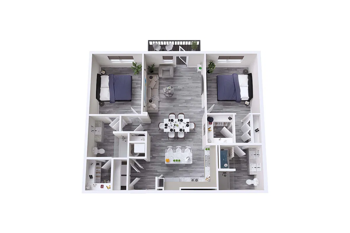 Floor plan B3