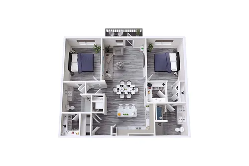 Floor plan B3