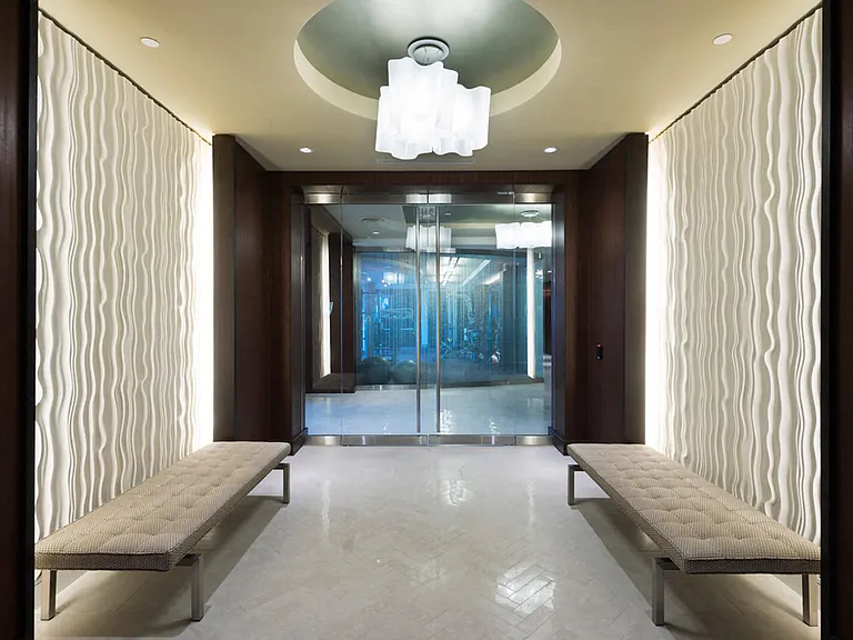 Our stunning lobby welcomes residents and guests