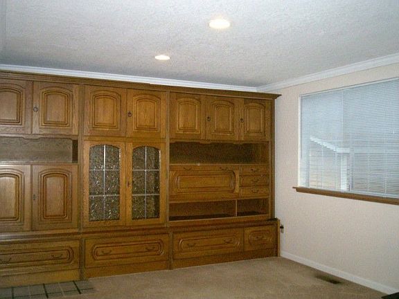Wall unit is included with sale