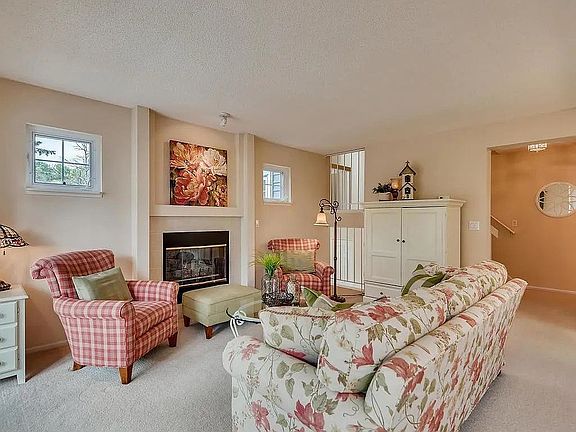 Living Room with Fireplace