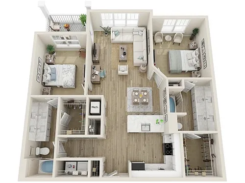 Floor plan The Hunting