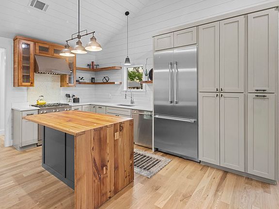 Kitchen with high end appliances