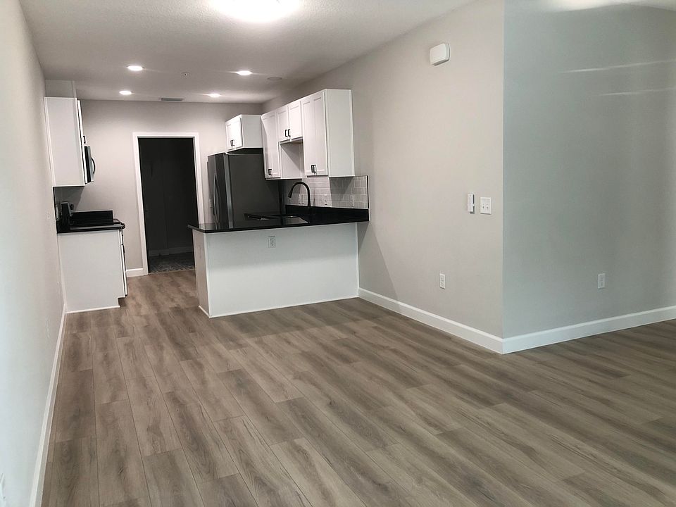 living room and kitchen