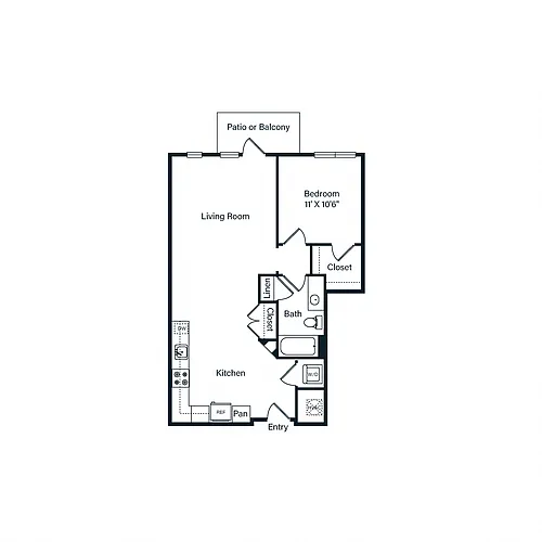 Floor plan A11