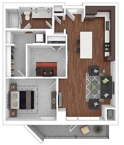 Floor plan Bemidji