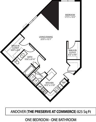 Floor plan Andover