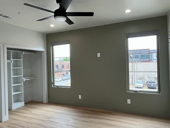 Bedroom with large closet - doors to be added