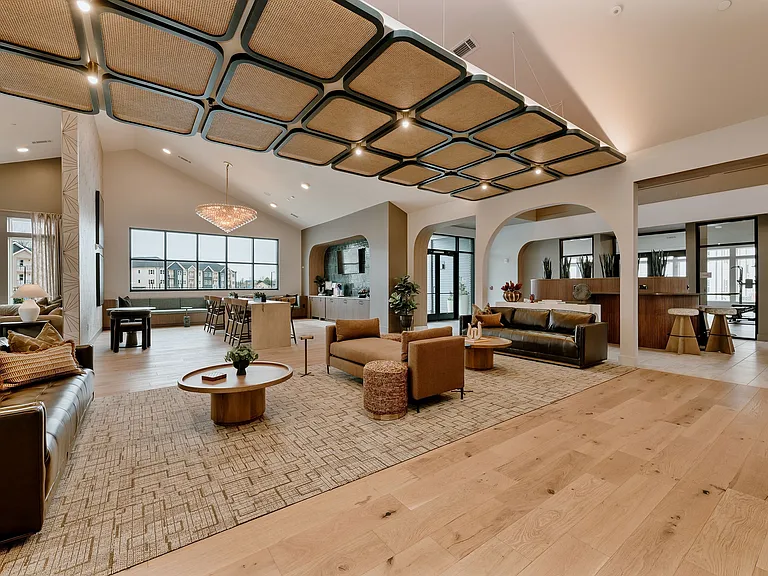 Expansive Clubhouse at Archer Eastfield Station Apartments
