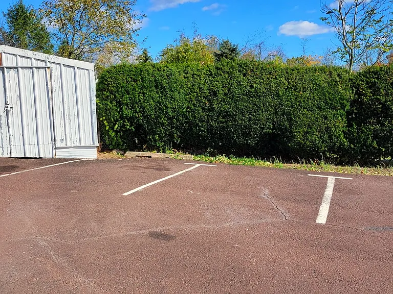 one parking space for one vehicle