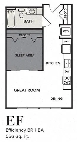 Floor plan EF